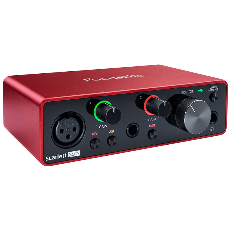 Sound Card Focusrite Scarlett Solo Gen 3