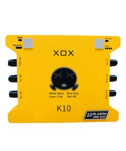 Sound card XOX K10 Jubilee livestream