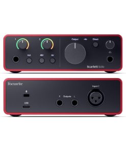 SOUNDCARD FOCUSRITE SOLO GEN 4 MỚI NHẤT 2024