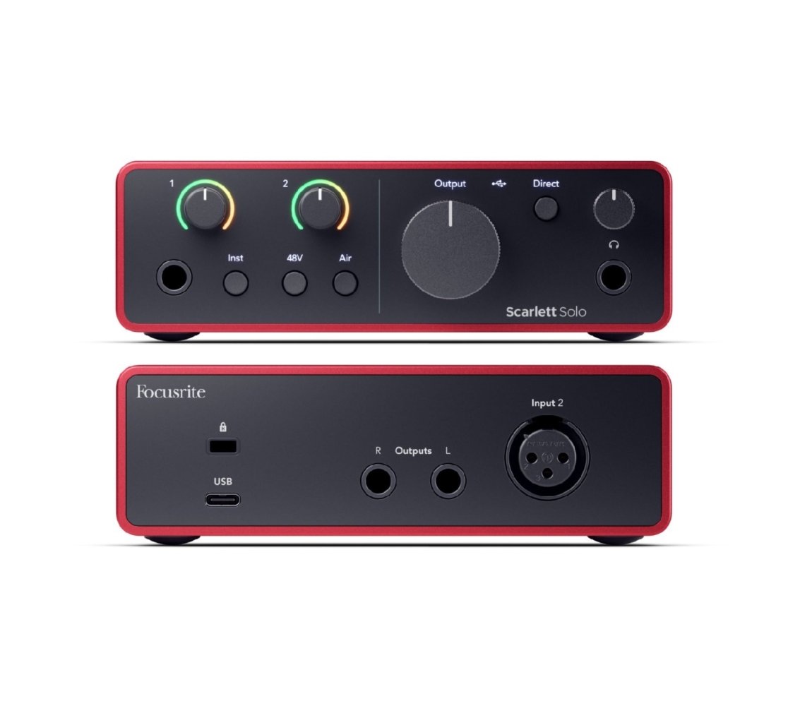SOUNDCARD FOCUSRITE SOLO GEN 4 MỚI NHẤT 2024